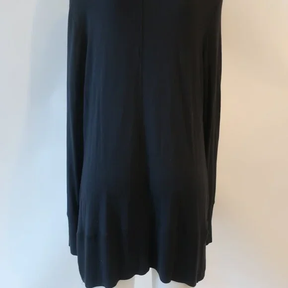 Womens Athleta Black Open Sweater Cardigan L - Picture 6 of 7